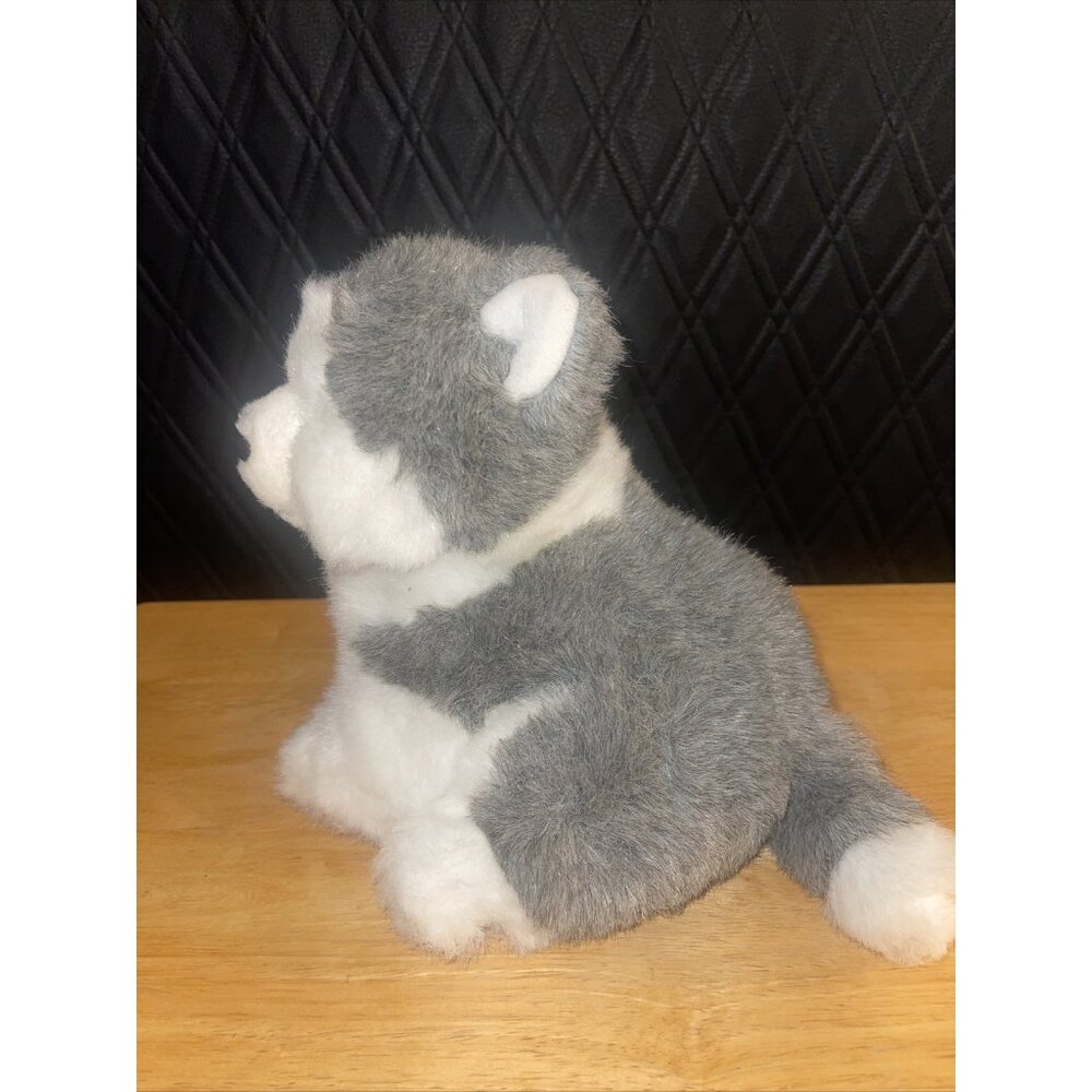 Ty Dakota Husky Dog Wolf 10" Stuffed Animal Plush 1994 Realistic Wolf Dog - Picture 6 of 16